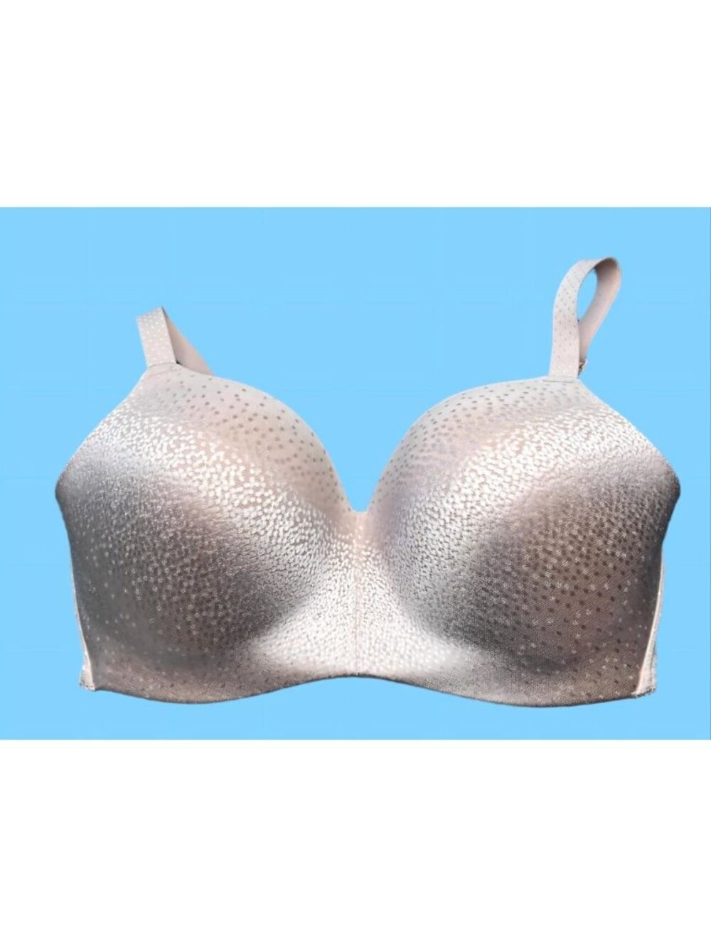 Wacdoal Back Appeal T-Shirt Bra 36DDD Rose Dust Wireless 856303